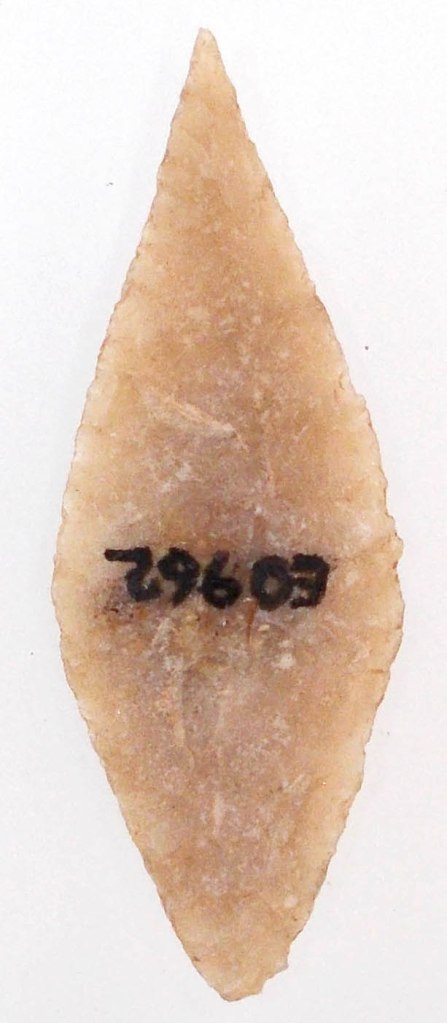 Neolithic Arrowhead from 1956 excavation