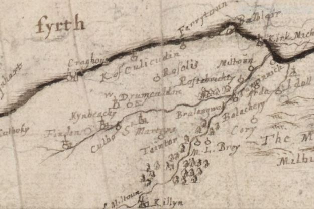 Robert Gordon map of 1636-52